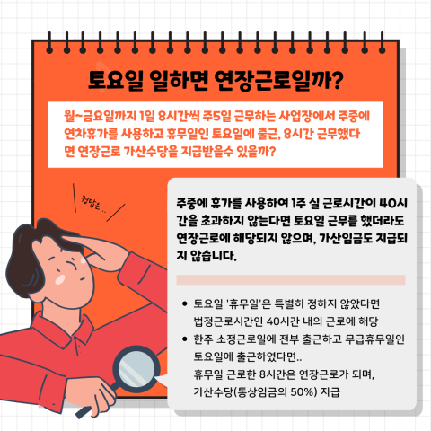 카드뉴스 202306-1 궁금하다Q&A 002 토요일 연장근로.png